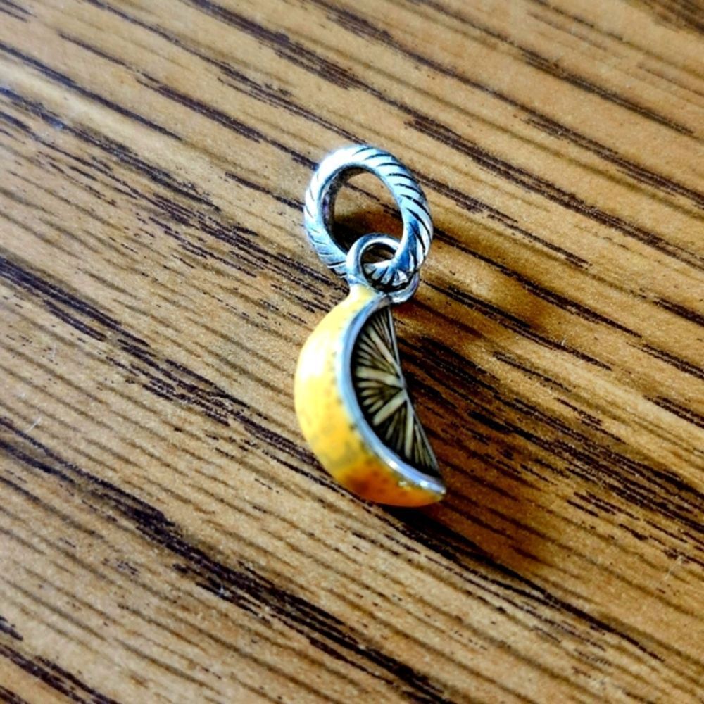 BRIGHTON Florida State Orange Slice Charm JEWELRY TO LIVE IN! - Picture 3 of 5